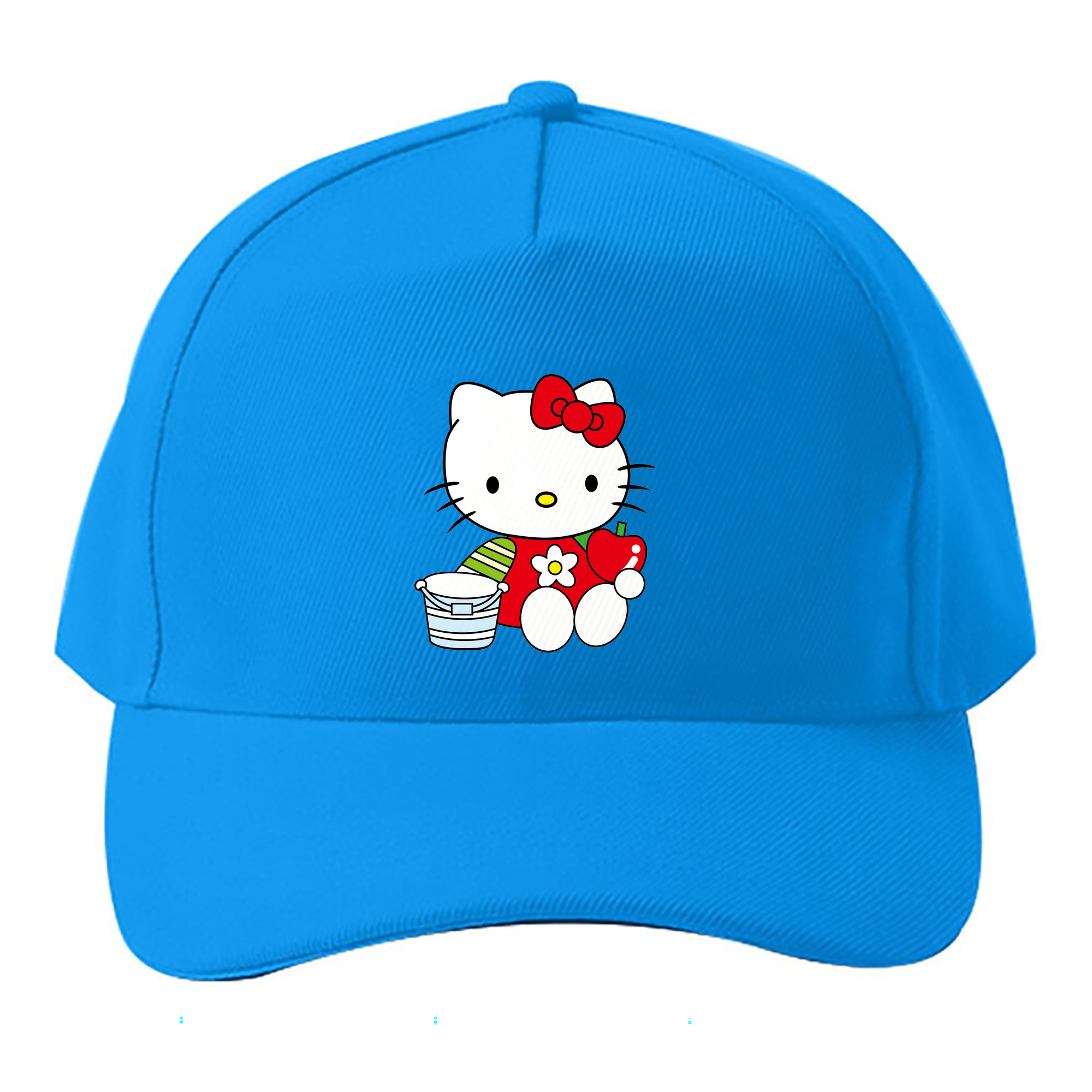 （画像用） Hello Kitty ハローキティ ベースボールキャップ 綿100％ 男女兼用 帽子 スポーツ